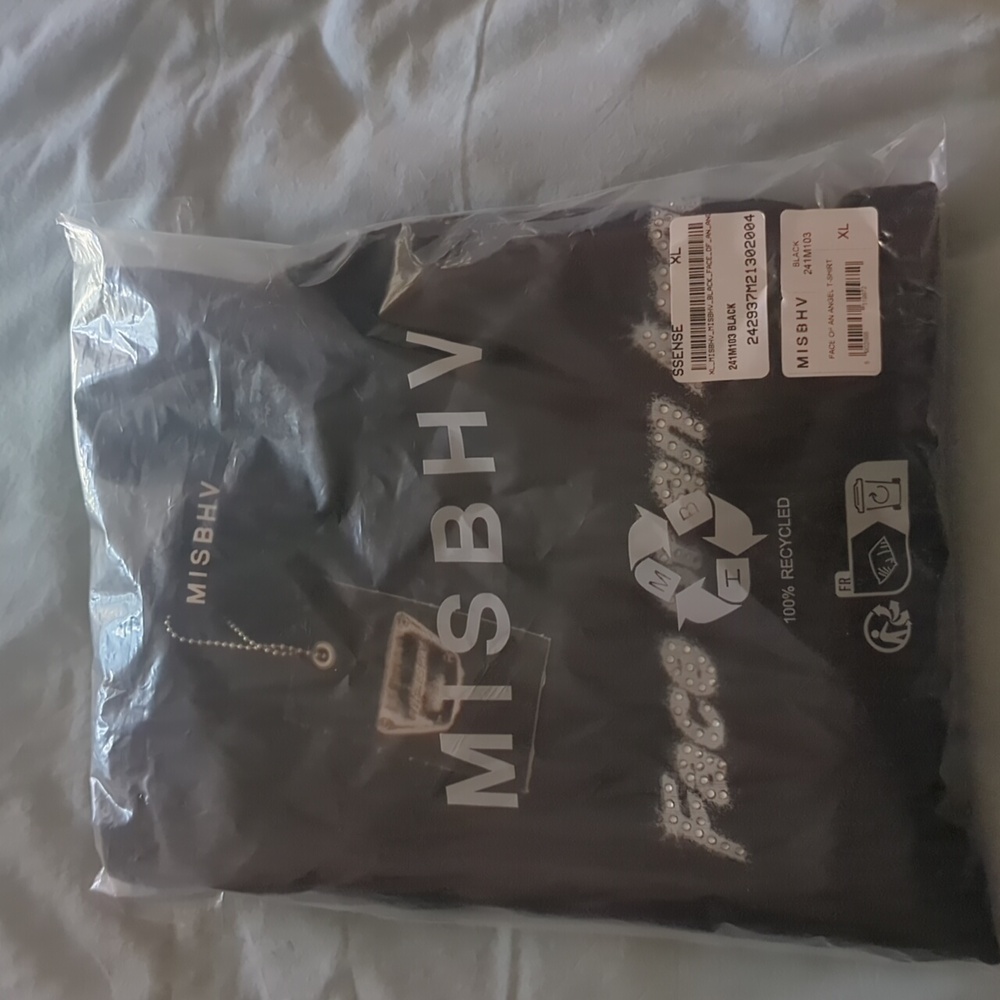 MISBHV Gray "Face Of An Angel" T-shirt